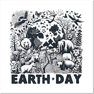 Earth day Posters and Art